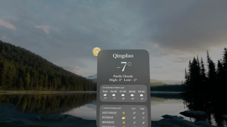 Nice Day: Weather Widget screenshot 1