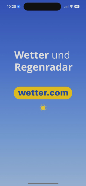 ‎wetter.com Regenradar & Wetter Screenshot