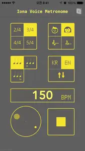 Iona Voice Metronome video #1 for iPhone