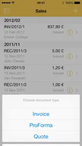 MyInvoice video #1 for iPhone