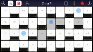 Simple Music - amazing chords creation keyboard app with free piano, guitar, pad sounds, and midi video #1 for iPhone