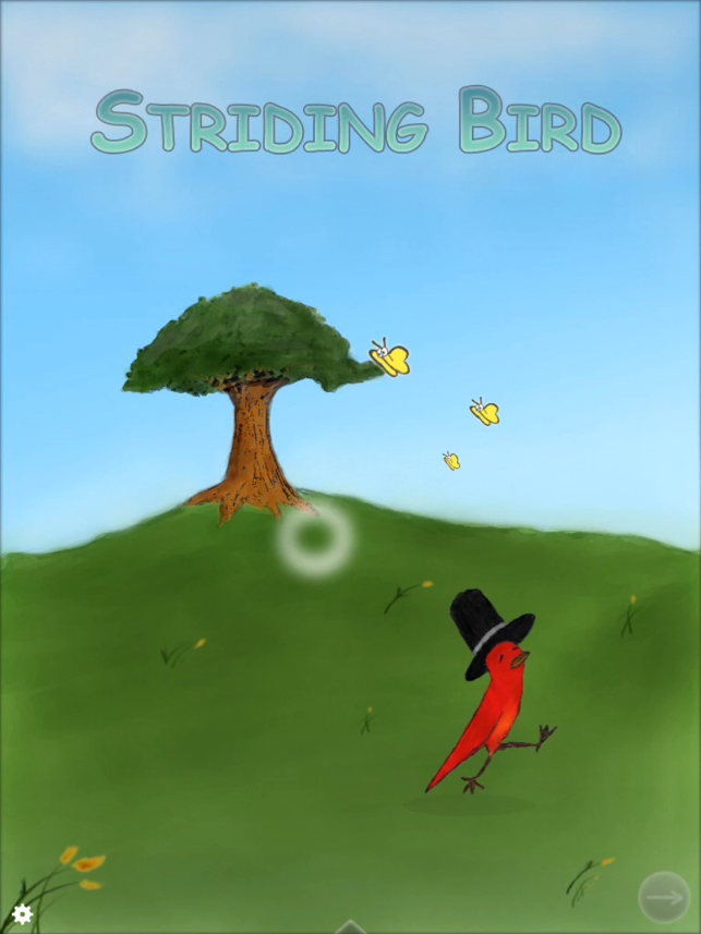 ‎Striding Bird - An inspirational tale for kids Screenshot