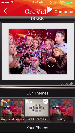 ‎Photos & Video Slideshow Maker Capture d'écran