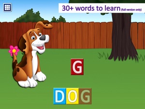First Words Book and Kids Puzzles Box Free video #1 for iPad