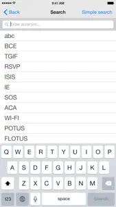 Acronyms and Abbreviations video #1 for iPhone