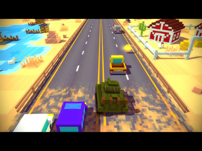 ‎Blocky Highway Screenshot