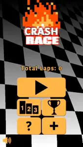 Crash Race -  The racing car game in 8 bit style video #1 for iPhone