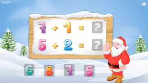 Math with Santa for Kids SE video #1 for iPhone