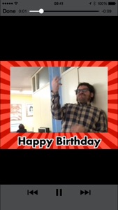 Happy Birthday Videos HBV - Video dubbing to congratulate your friends video #1 for iPhone