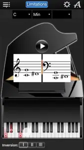 Piano Chords Compass Lite LR video #1 for iPhone