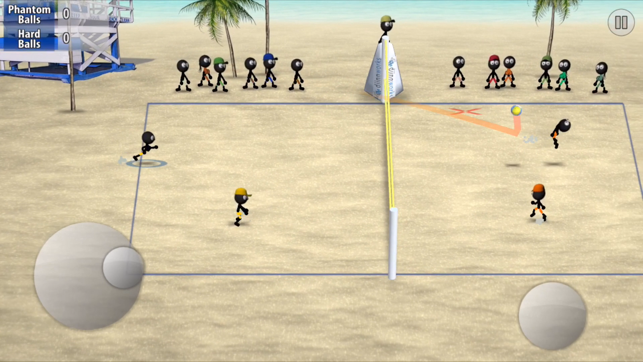 ‎Stickman Volleyball Screenshot