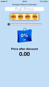 Shoppers Percentage Discount Calculator video #1 for iPhone