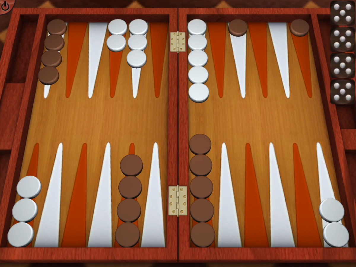 Backgammon 3D screenshot 2