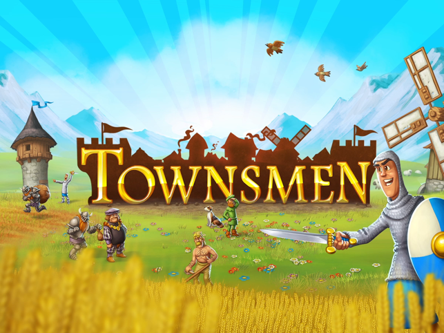 Премиум екранна снимка на Townsmen