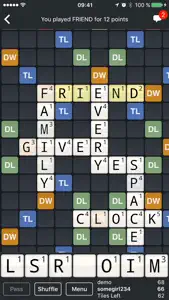 Wordfeud video #1 for iPhone