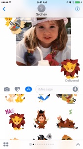 Disney Stickers: The Lion King video #1 for iPhone