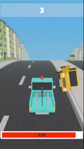 Crashy Road - Flip the Rules crash into the cars! video #1 for iPhone