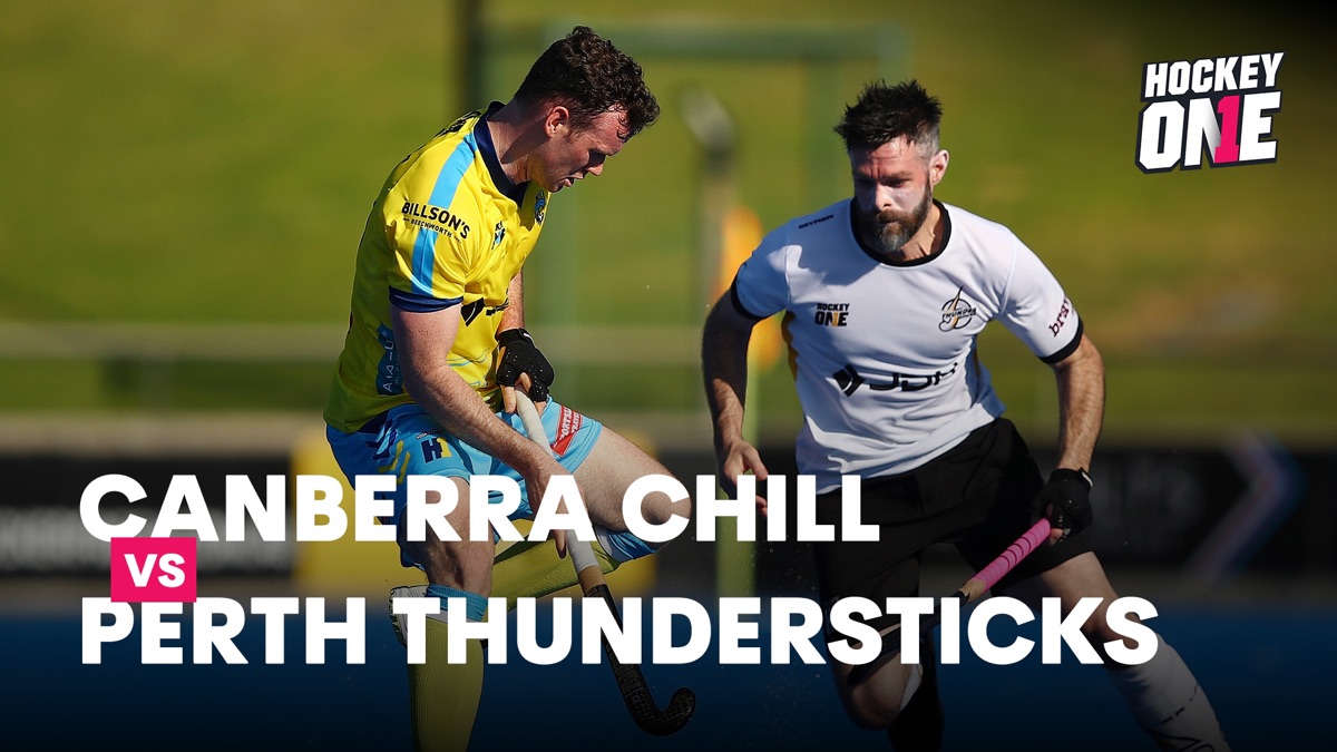 Canberra Chill v Perth Thundersticks Men's Round 1 Hockey One