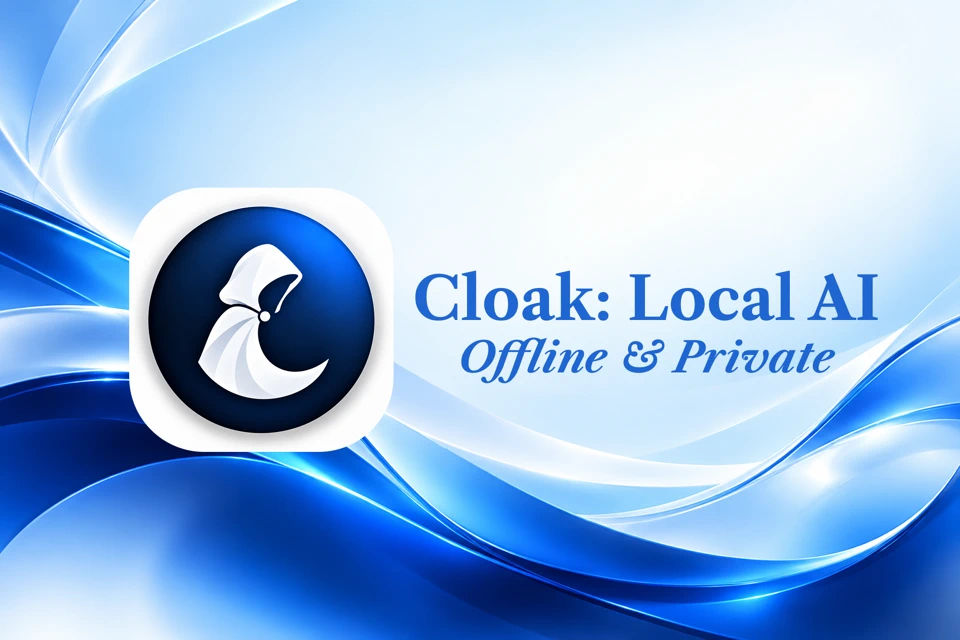 Cloak: Local AI App Store search result