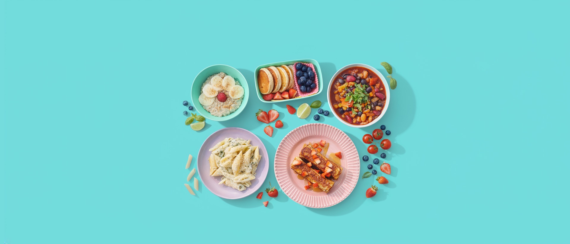 Little Lunches: Kids Meals product page header