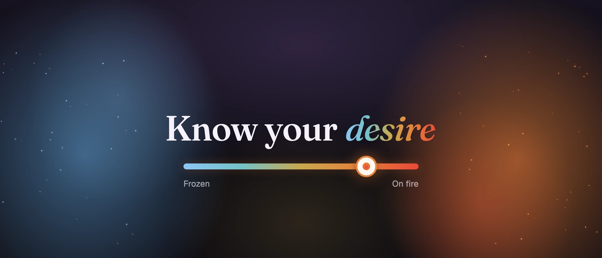 Kairos - Intimacy Tracker product page header