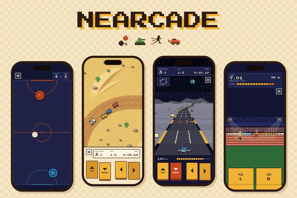 NEARCADE – Retro Arcade App Store search result