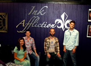 Ink Affliction tattoo studio in Mount Pleasant