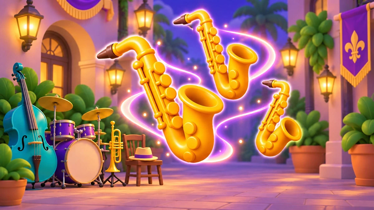 Triple Match 3D search result, In-app event: New Orleans Nights