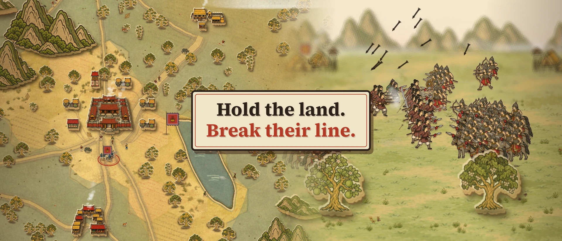Ten Thousand Victories product page header