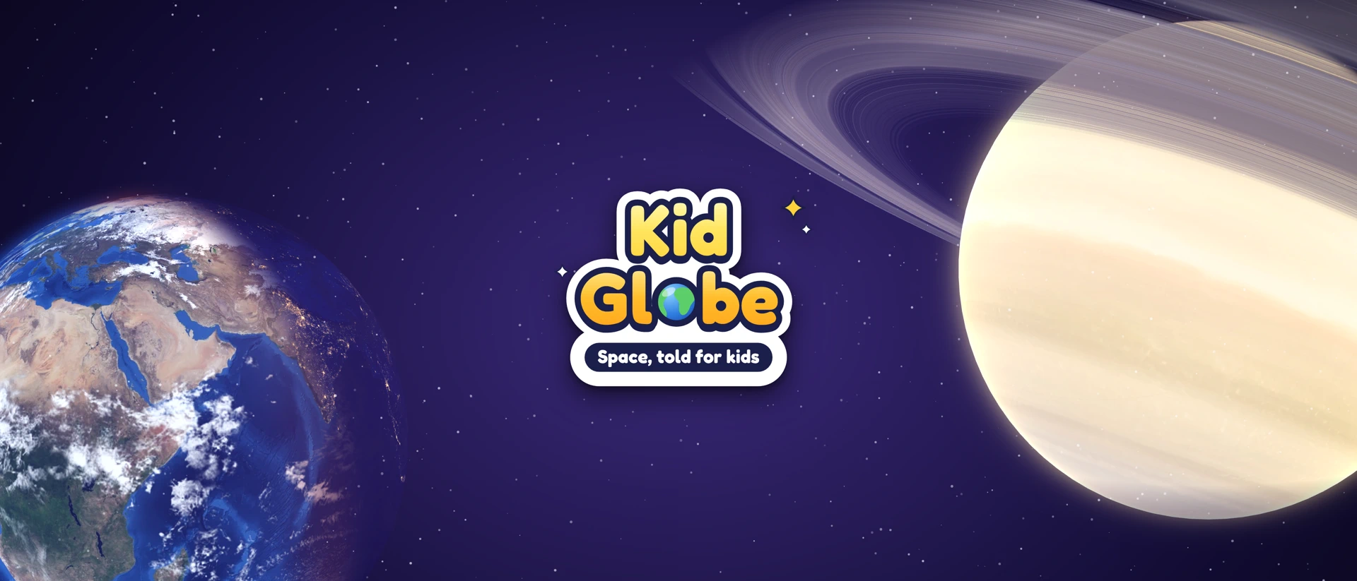 Kid Globe: Space & Planets product page header