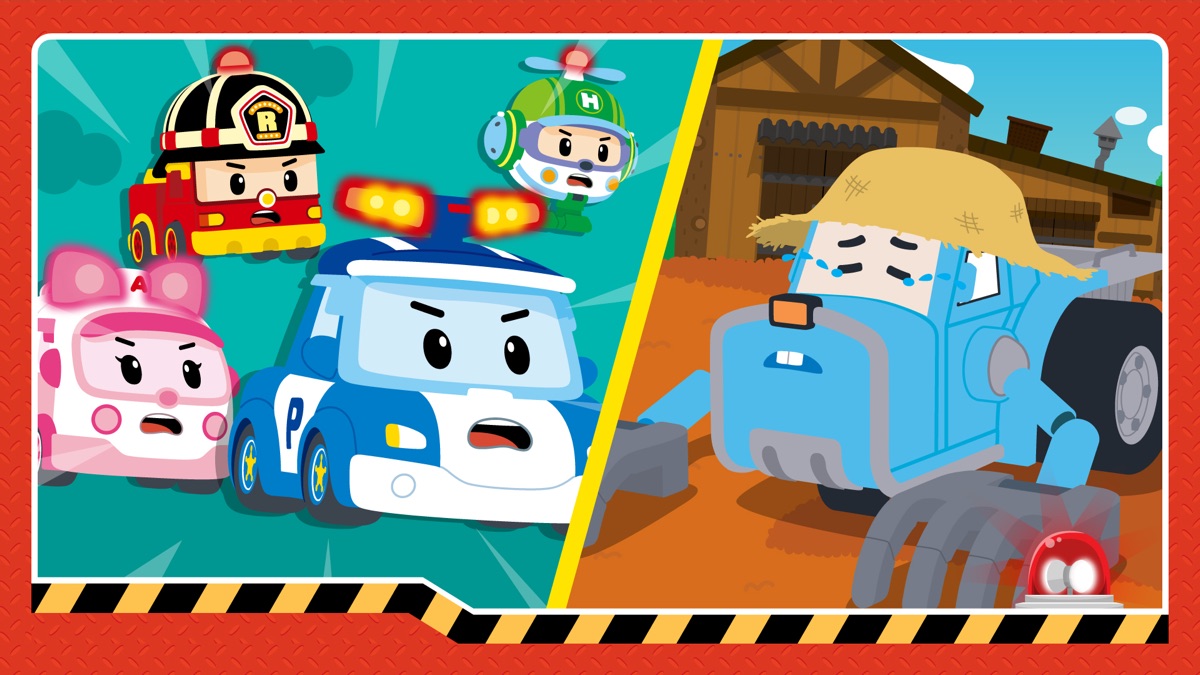 ‎Help Tracky! - Robocar POLI Mission Rescue Team (Series 1, Episode 3 ...