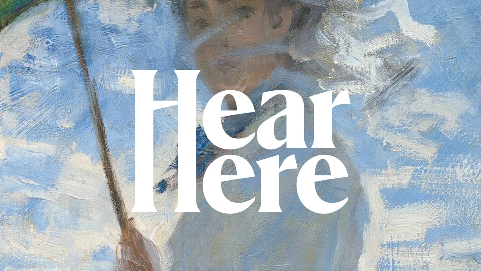 HearHere: Podcast Player App Store product page header