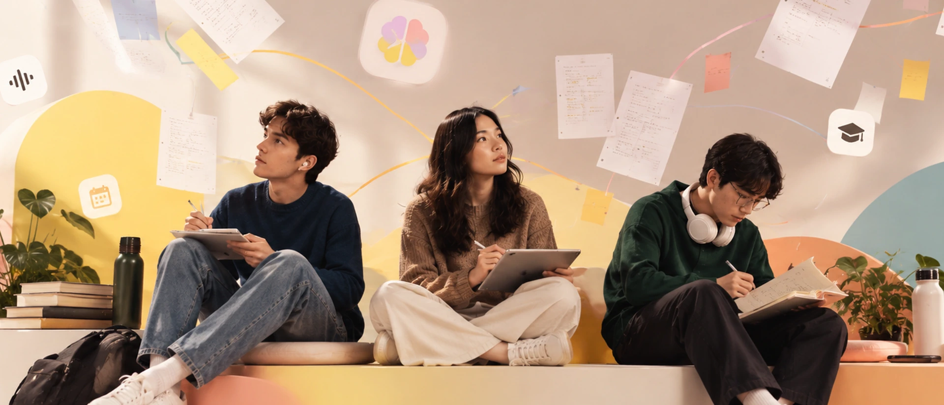 DAFi - AI Note Taker product page header
