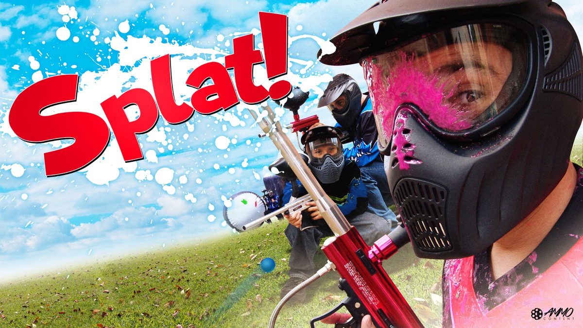 Paintball Mask Splat