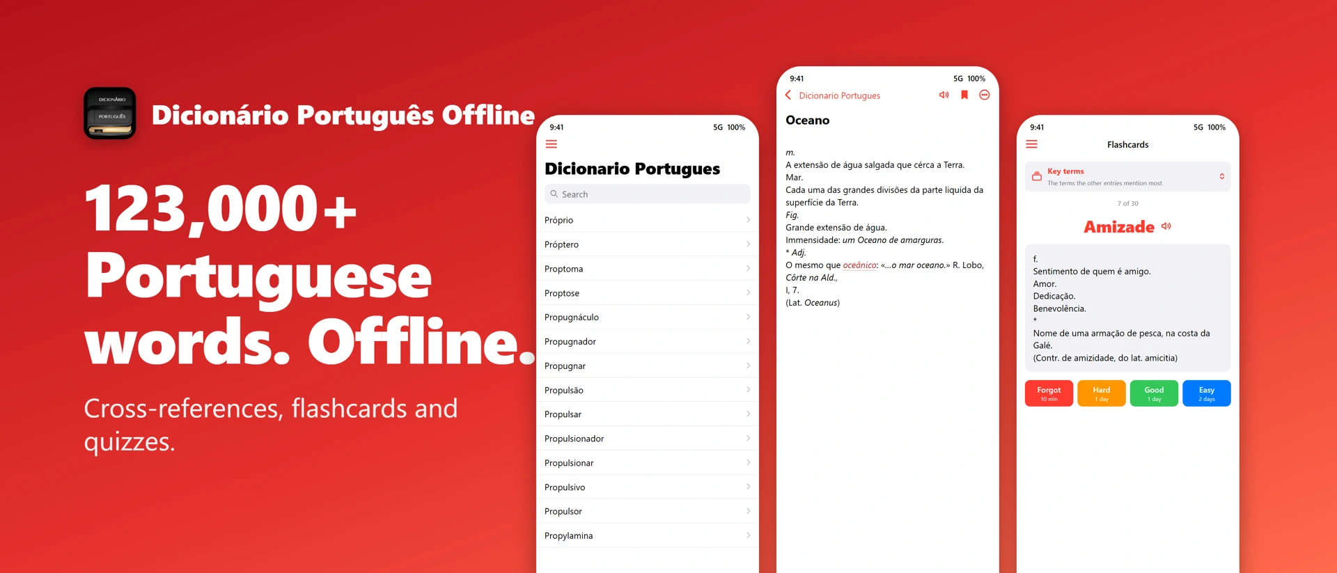 Dicionário Português Offline product page header