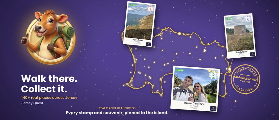Jersey Quest – Explore Jersey App Store product page header