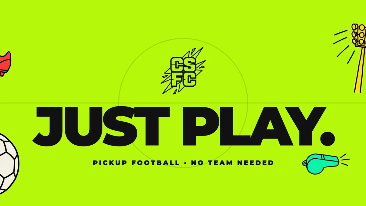 CSFC: Pickup Football App Store product page header