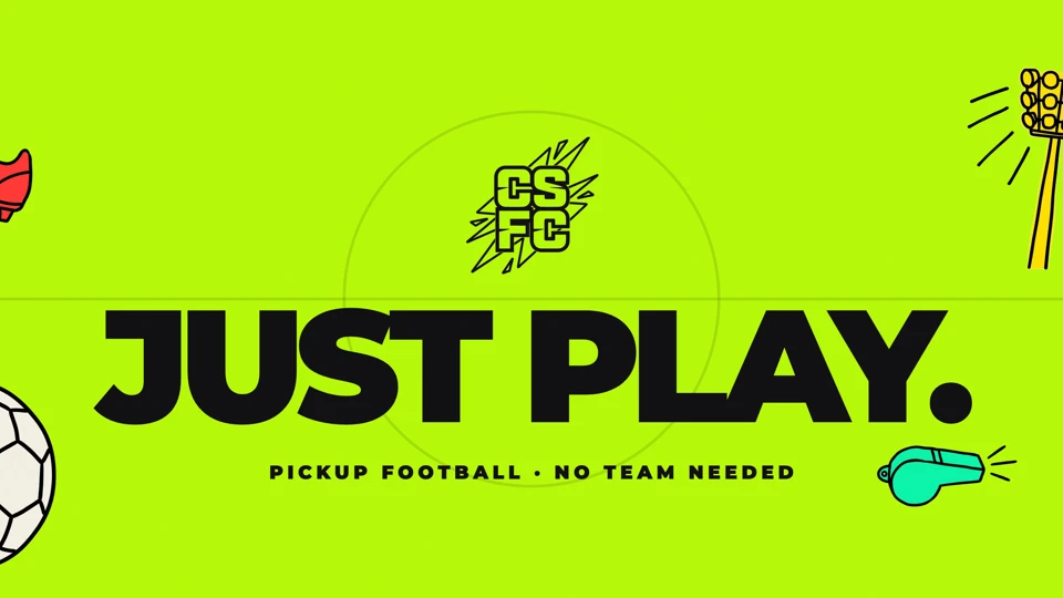 CSFC: Pickup Football App Store product page header