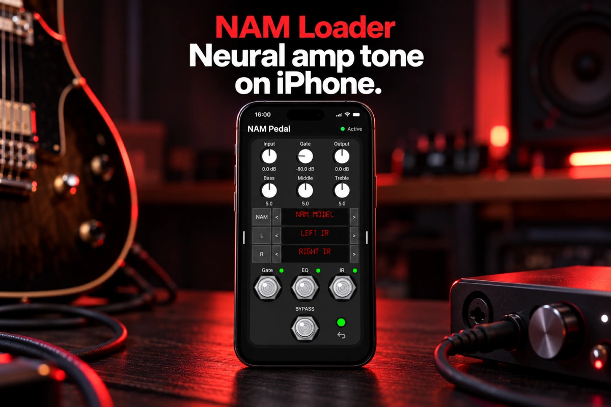 NAM Loader Pedal: AUv3 Plugin search result