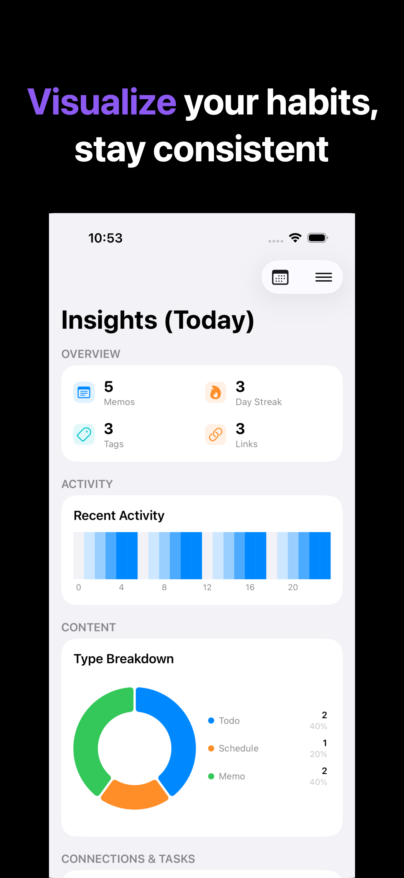 Notone - シンプルなメモAI Agent iOS screenshot 5 showing app interface