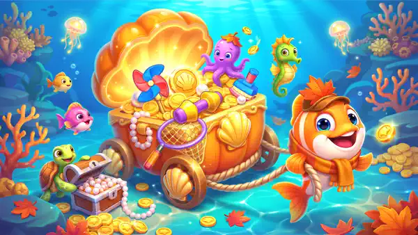 Deep Blue Treasure Hunt