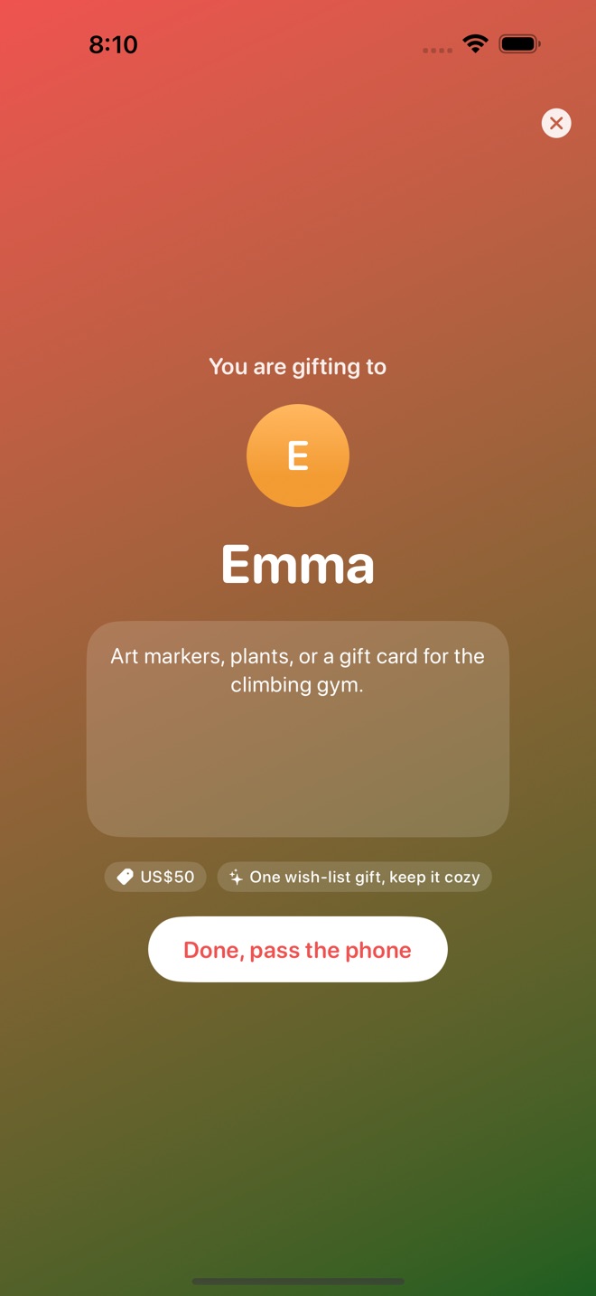 GiftDraw : pere Noel secret capture d’écran 5