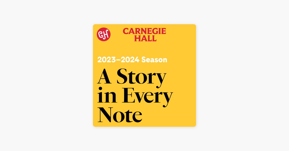 ‎20232024 Season Highlights by Carnegie Hall Apple Music