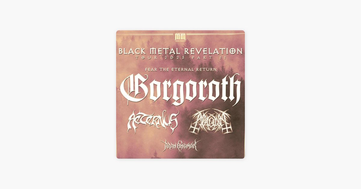 gorgoroth tour 2023