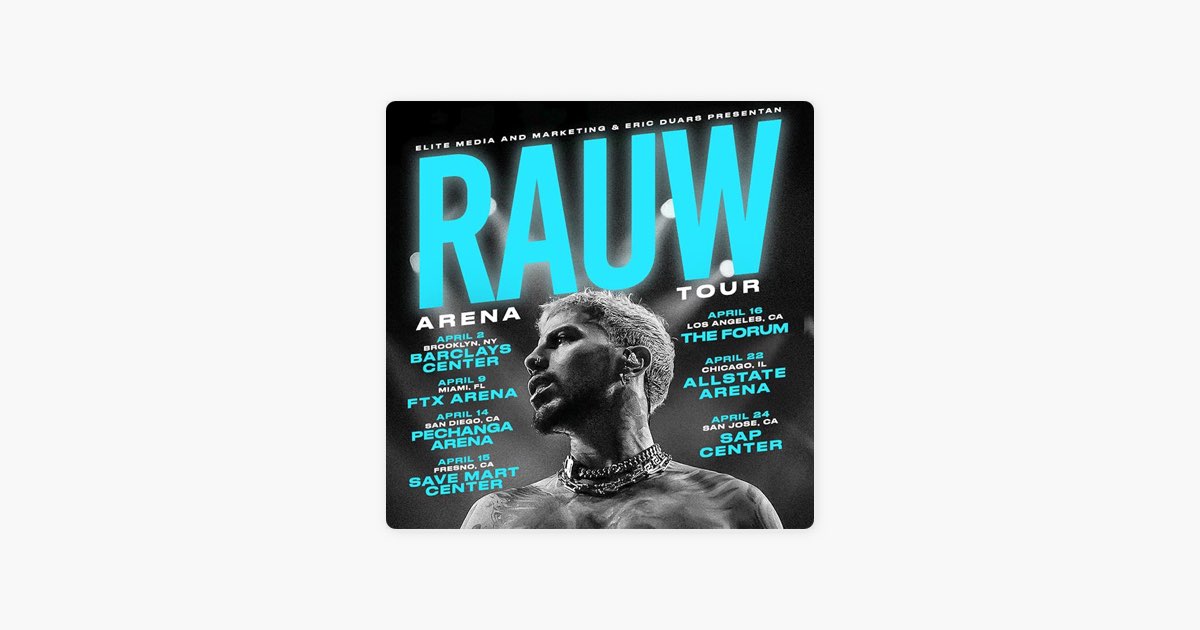 Rauw Alejandro Setlist 2025 Cori Marchelle