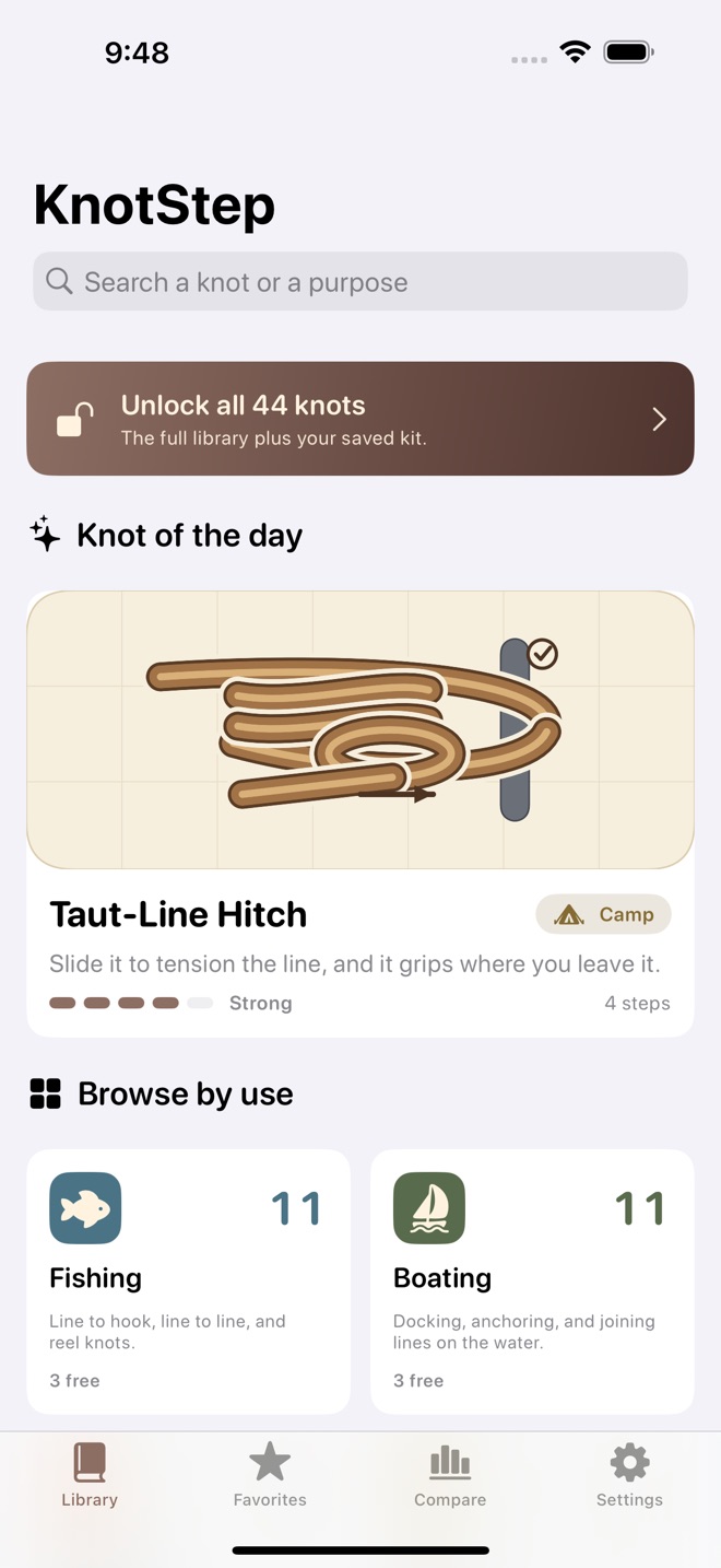 KnotStep: Tie Any Knot capture d’écran 1