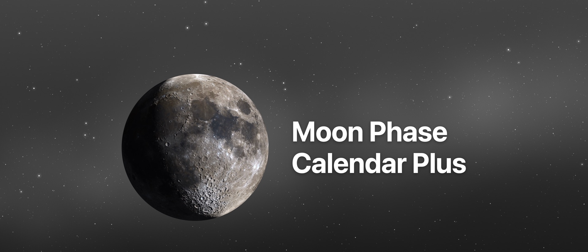 Moon Phase Calendar Plus product page header