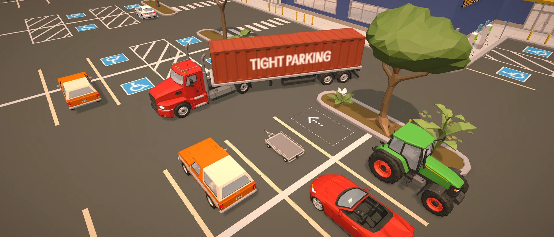 Tight Parking product page header