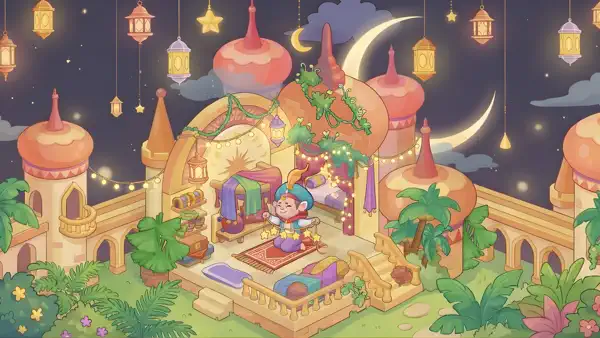 Under Ramadan Moonlight