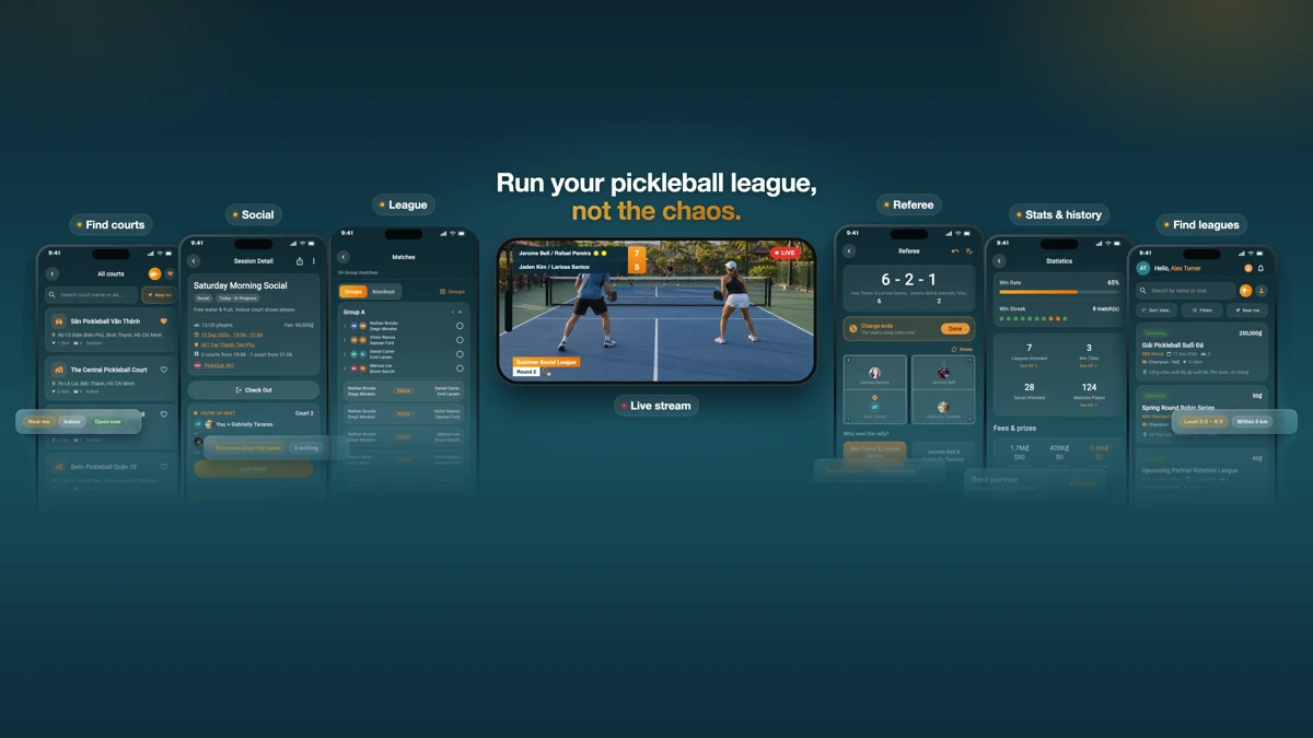 PickClub - Pickleball League search result